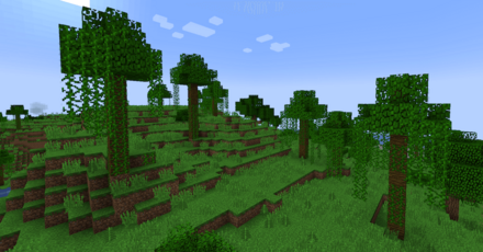 まばらなジャングル画像