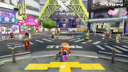 スプラ1のハイカラシティ