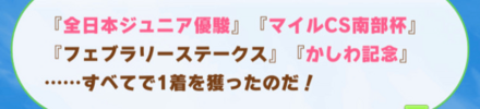 シンコウウインディ隠しイベント