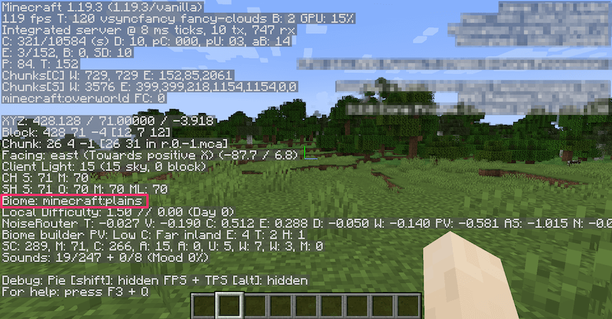 キーボードのF3を押す