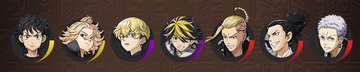 東京リベンジャーズコラボ7体セット