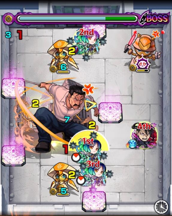 ボス1敵呼び出し後