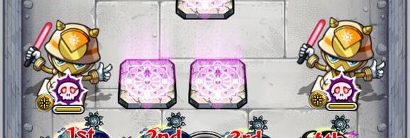 方向指定ザコを倒して味方の攻撃力を上げる