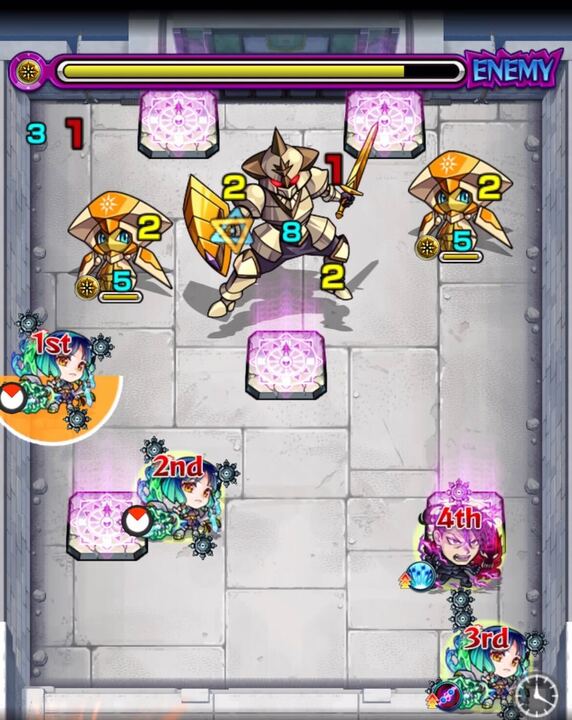 キングブラッドレイステージ2敵呼び出し後