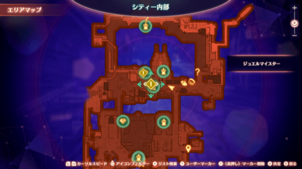 シティー内部のマップ size:440x0