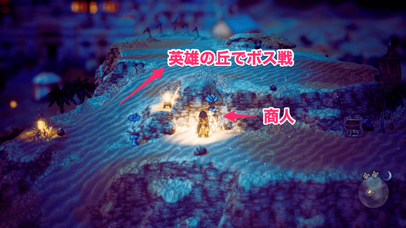 ボス戦前で必要なアイテムと装備を揃える