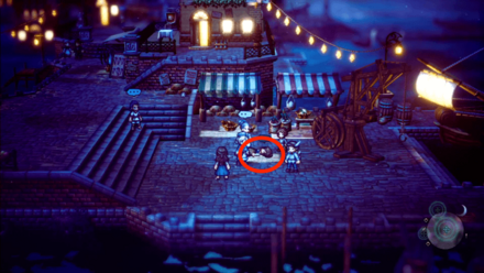 2人目の倒れている場所