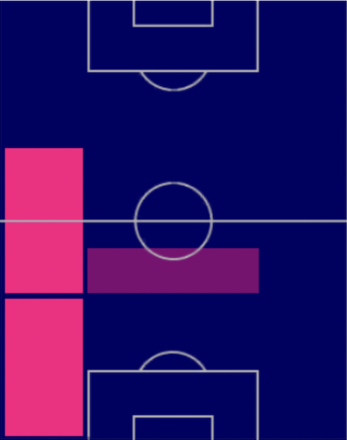 ロベルト・カルロス(Carryover)の適性ポジション