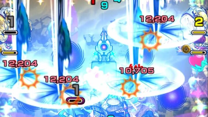 ボス1の割合攻撃後にはHWで回復