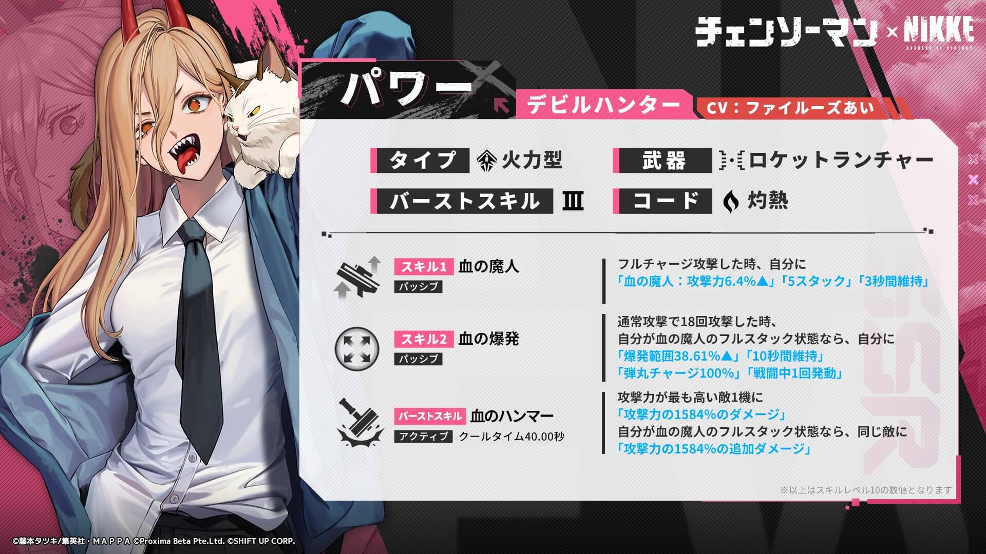 パワーのスキル