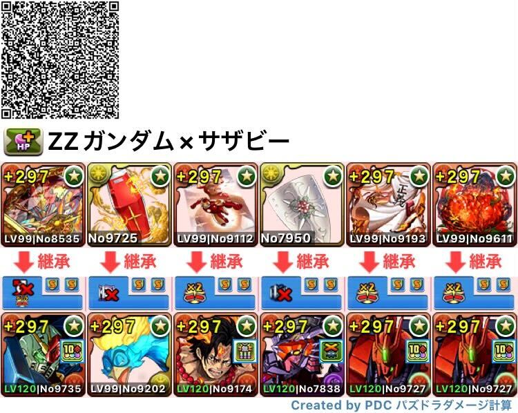 ZZガンダム×サザビー