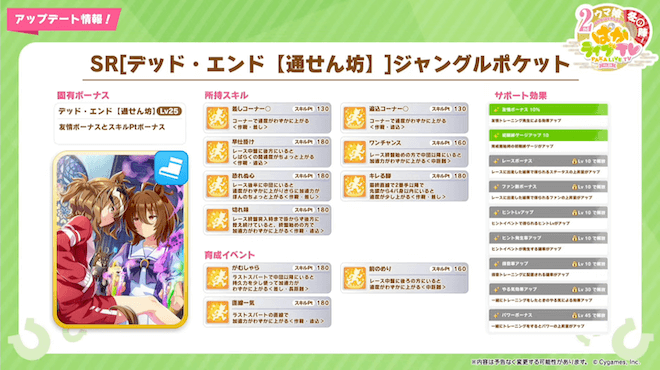 スピードサポートSRジャングルポケット