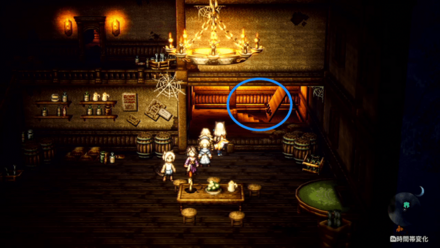 アジトに入ったら右奥の階段から地下へ