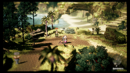 セーブポイント付近