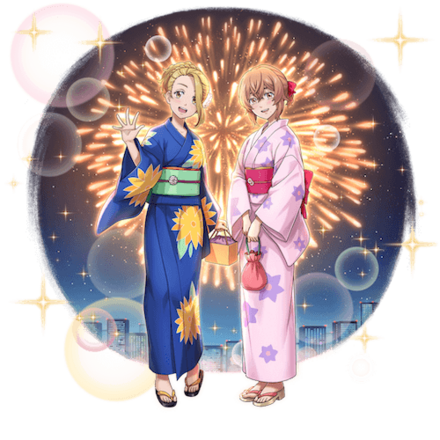 オセロニアの［幸せの時間］橘日向＆佐野エマの画像