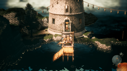 灯台の復旧画像