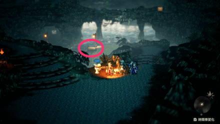 セーブ近くの桟橋