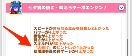 大逃げイベント