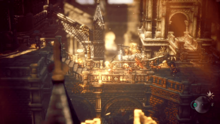 階段で倒れている女性の元へ