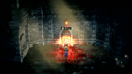 扉を調べて先へ進む