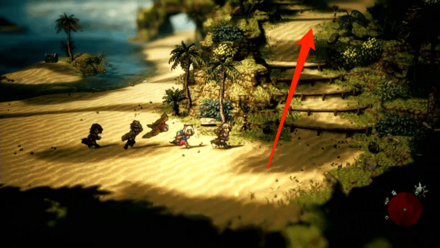 西トロップホップ古道へ