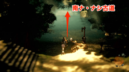 南ナ・ナシ古道へ