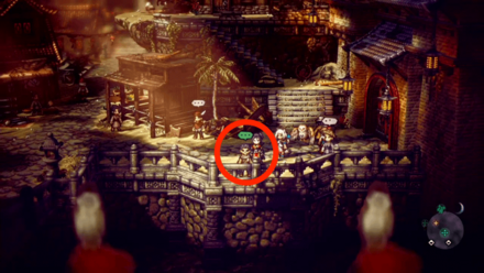 城下町南東にいる大工