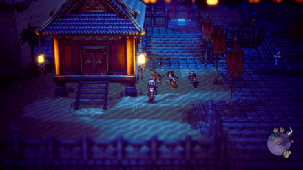 宝物庫は朱玄城前の西側