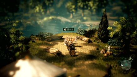 南クロップデール森道の焚き火の跡を調べる