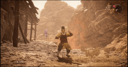 L1ボタンでガード