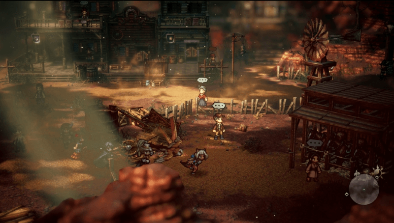 オアーズラッシュの牧場の主を連れていく