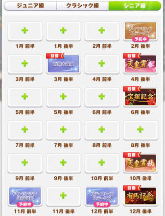 長距離ローテーションシニア