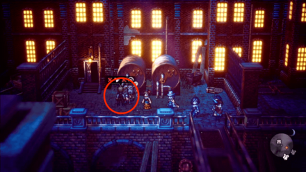 フロイドを気絶させる