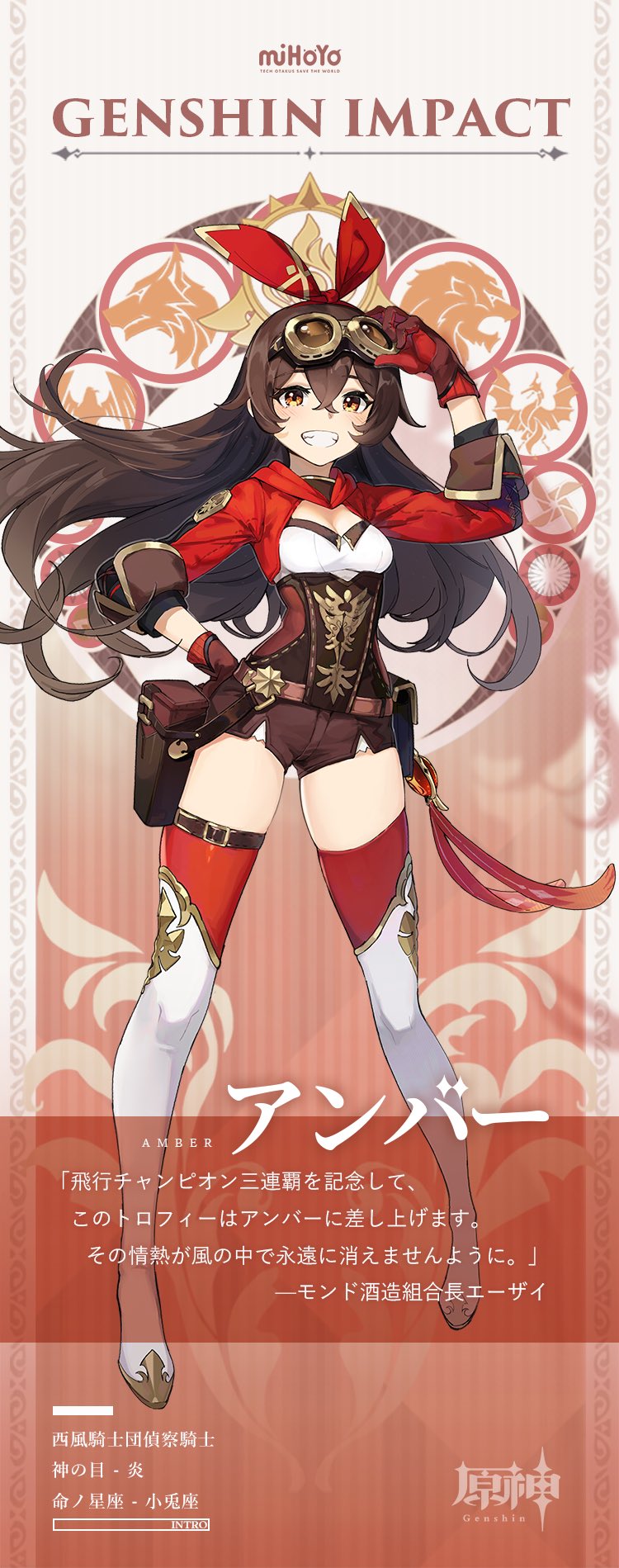 アンバーの立ち絵