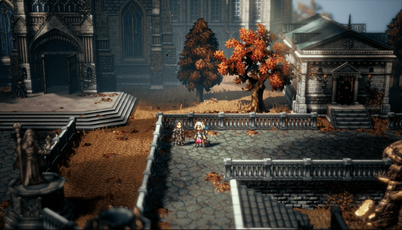 右上にある大聖堂地下入り口の前にいる怪しい男を気絶させる