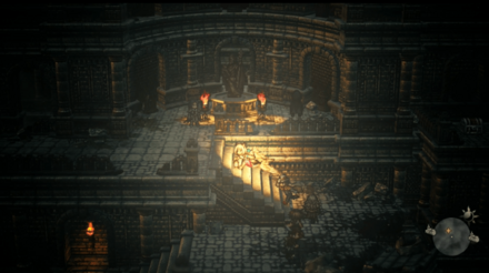 大聖堂地下の最深部で不審な男を倒すとクリア