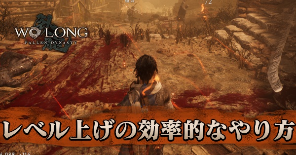 レベル上げの効率的なやり方