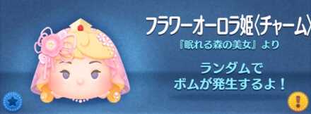 フラワーオーロラ姫(チャーム)