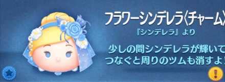 フラワーシンデレラ(チャーム)