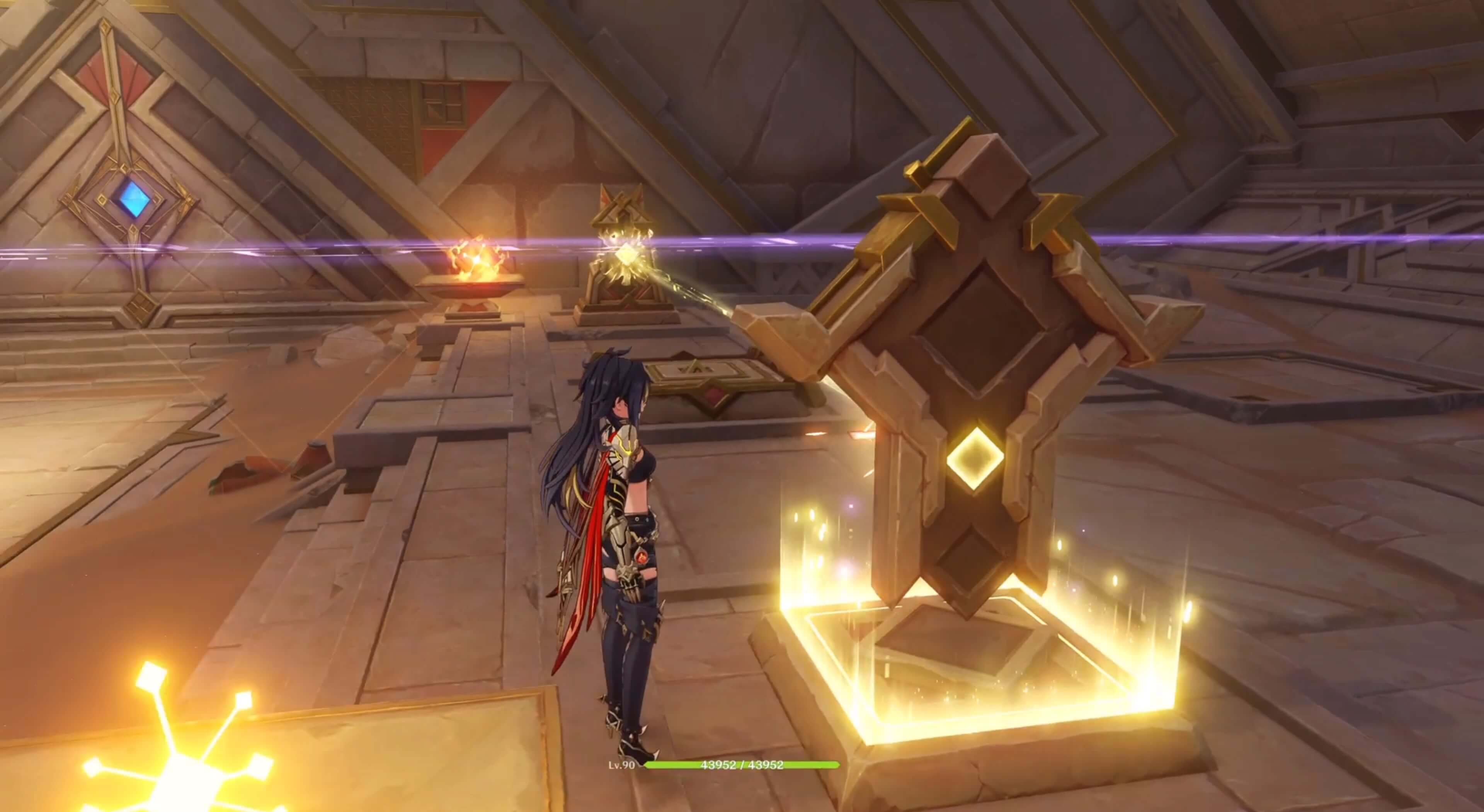 色を黄色に変える