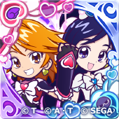 キュアブラック＆キュアホワイトの画像