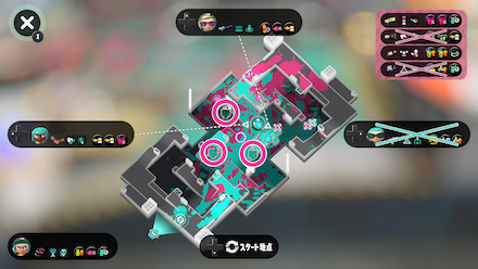 ビーコンを分散して設置