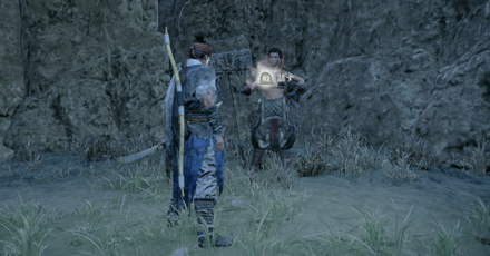 黄天の妖砦の初期地点に出現