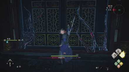 ボス部屋前のバフかけ