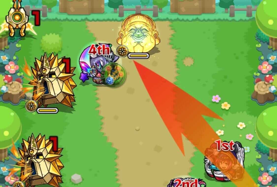 お面の反撃を発動させる