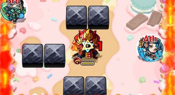 サムライザコを囲むようにブロックを設置すると良い