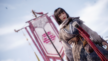 露光補正、ぼかしを加えた写真