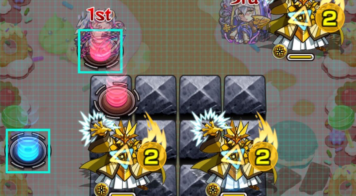 テレポトンネル(赤)に最初に入ると良い