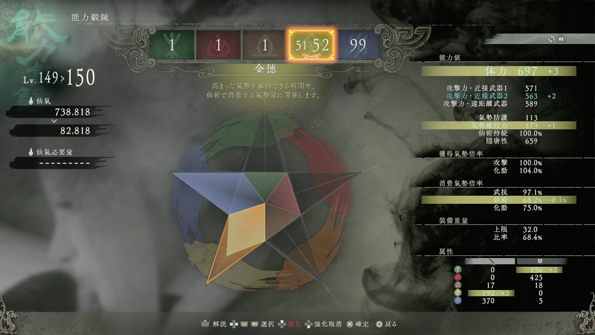 レベル150カンスト