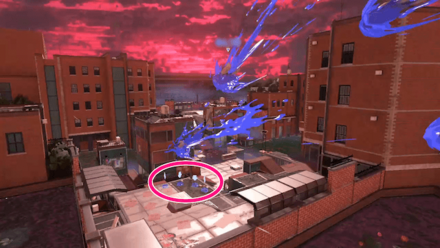 満潮時のスタート地点